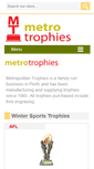 Mobile Screenshot of metrotrophies.com.au
